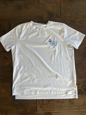 GOAT USA Men’s small athletic material  Short-Sleeve Crew Tee